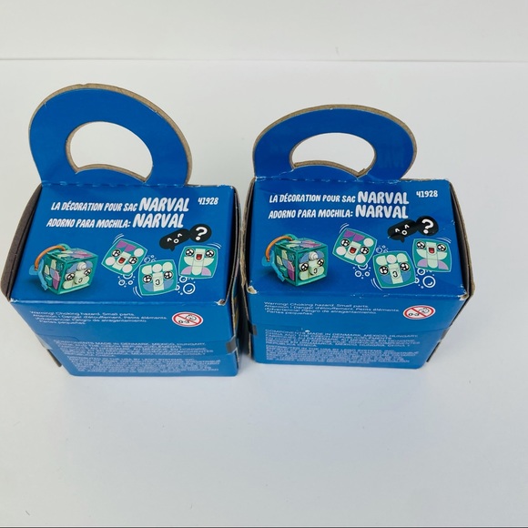 LEGO Bag Tag Narwhal DOTS (41928) Lot Of Two 85 Pieces Each - Picture 3 of 5